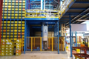 scaffalatura per impianto automatico
